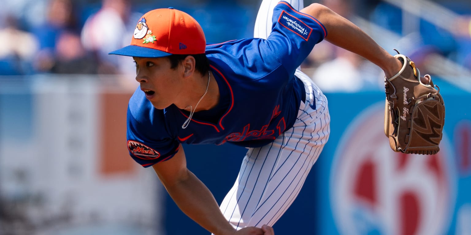 Mets option No. 3 prospect Tong to Triple-A as rotation shapes up