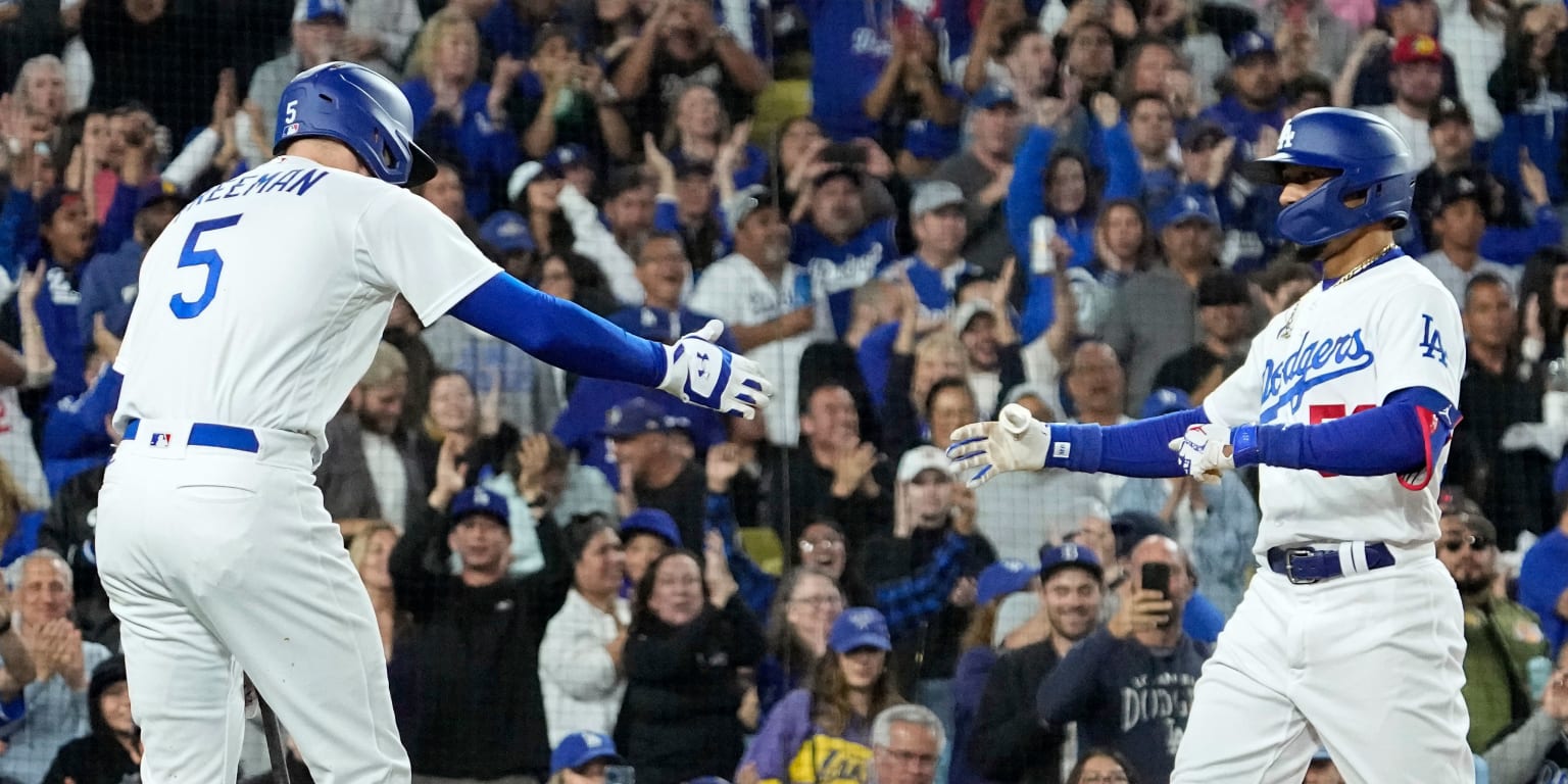 Betts, Freeman homer back-to-back, lift Dodgers to 4-2 win over Padres