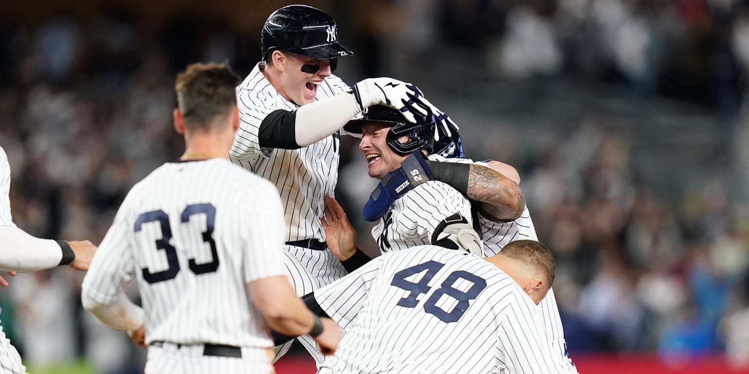 Yankees achieve 2022 playoff berth with walk-off win over Red Sox