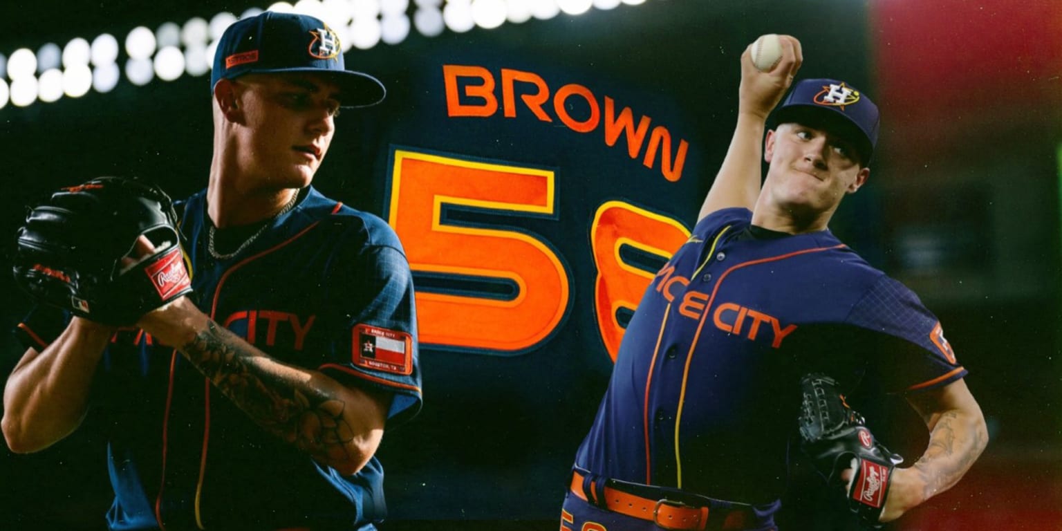 Hunter Brown MLB Debut Game-Used Jersey