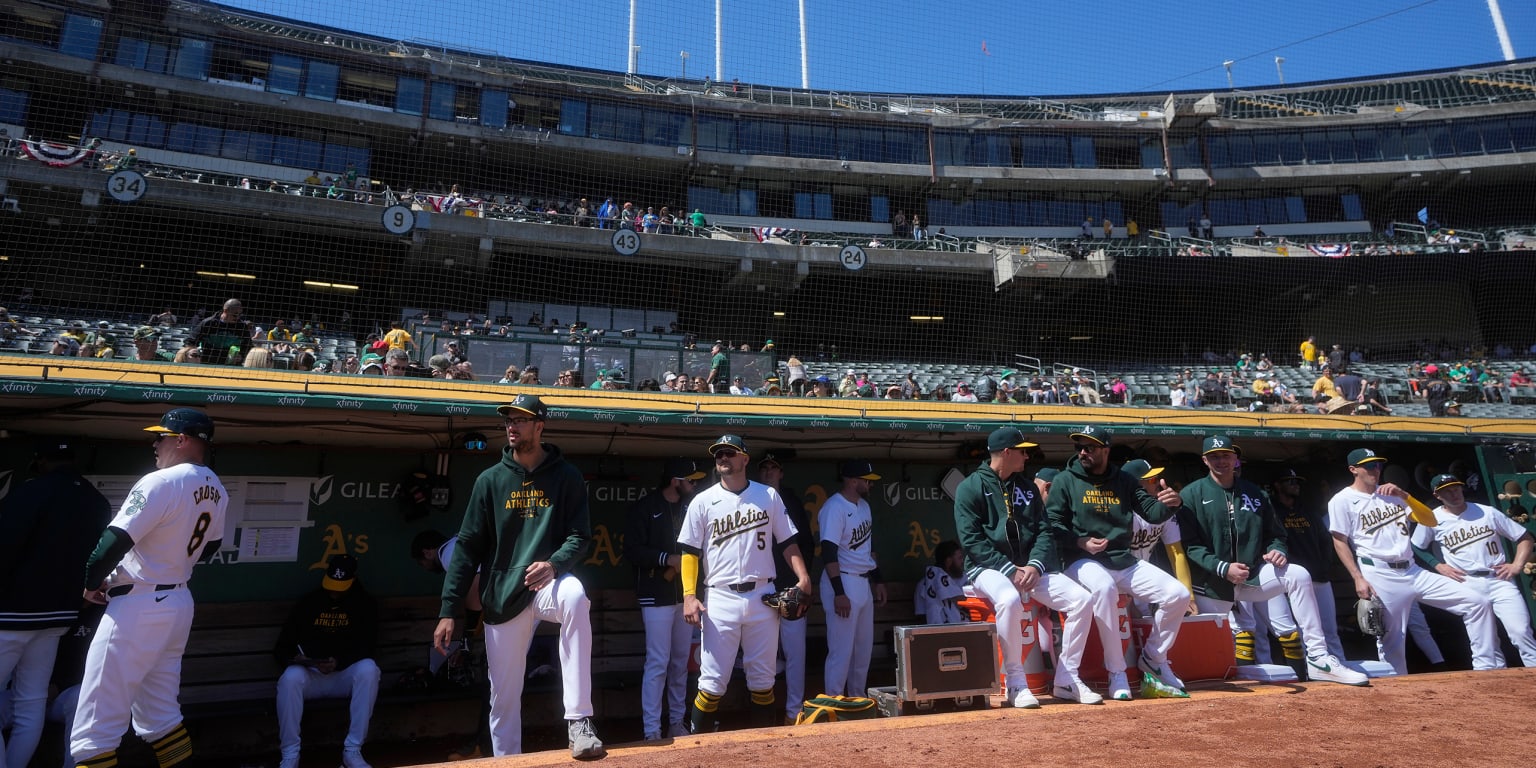 A's prepare for Oakland Coliseum farewell