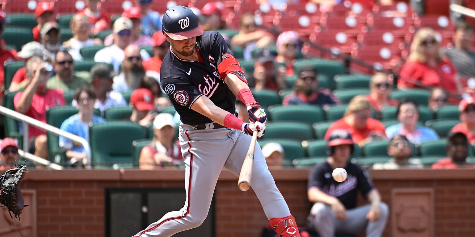 Former Cardinal Lane Thomas delivers clutch hit; Nats top St. Louis, 7-5,  in extras