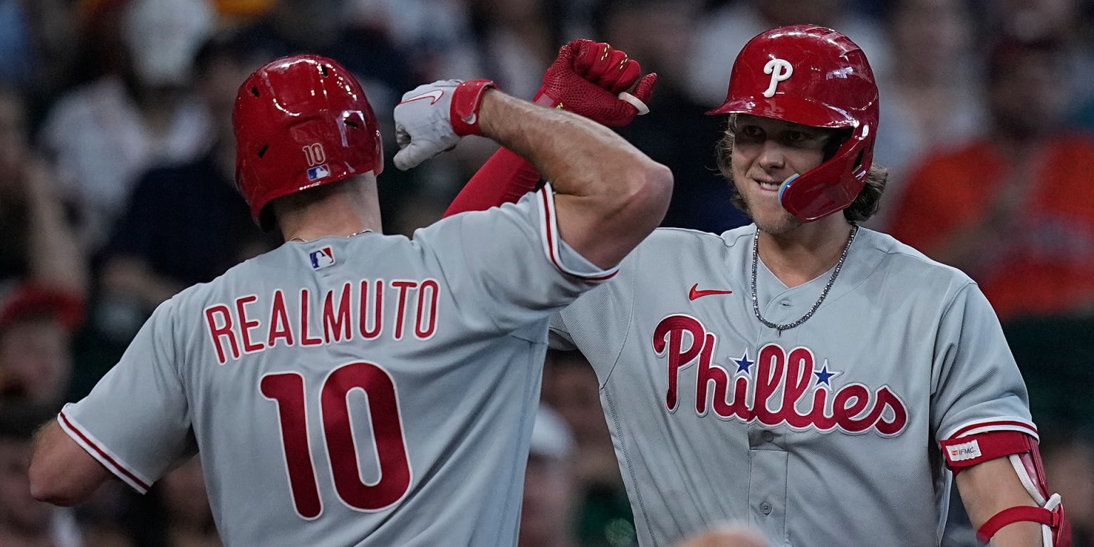 Phillies finish opening month with winning record