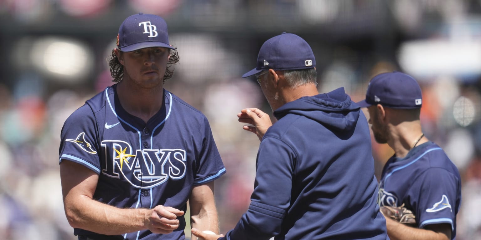 Rays end 12-game road trip with loss vs. Giants