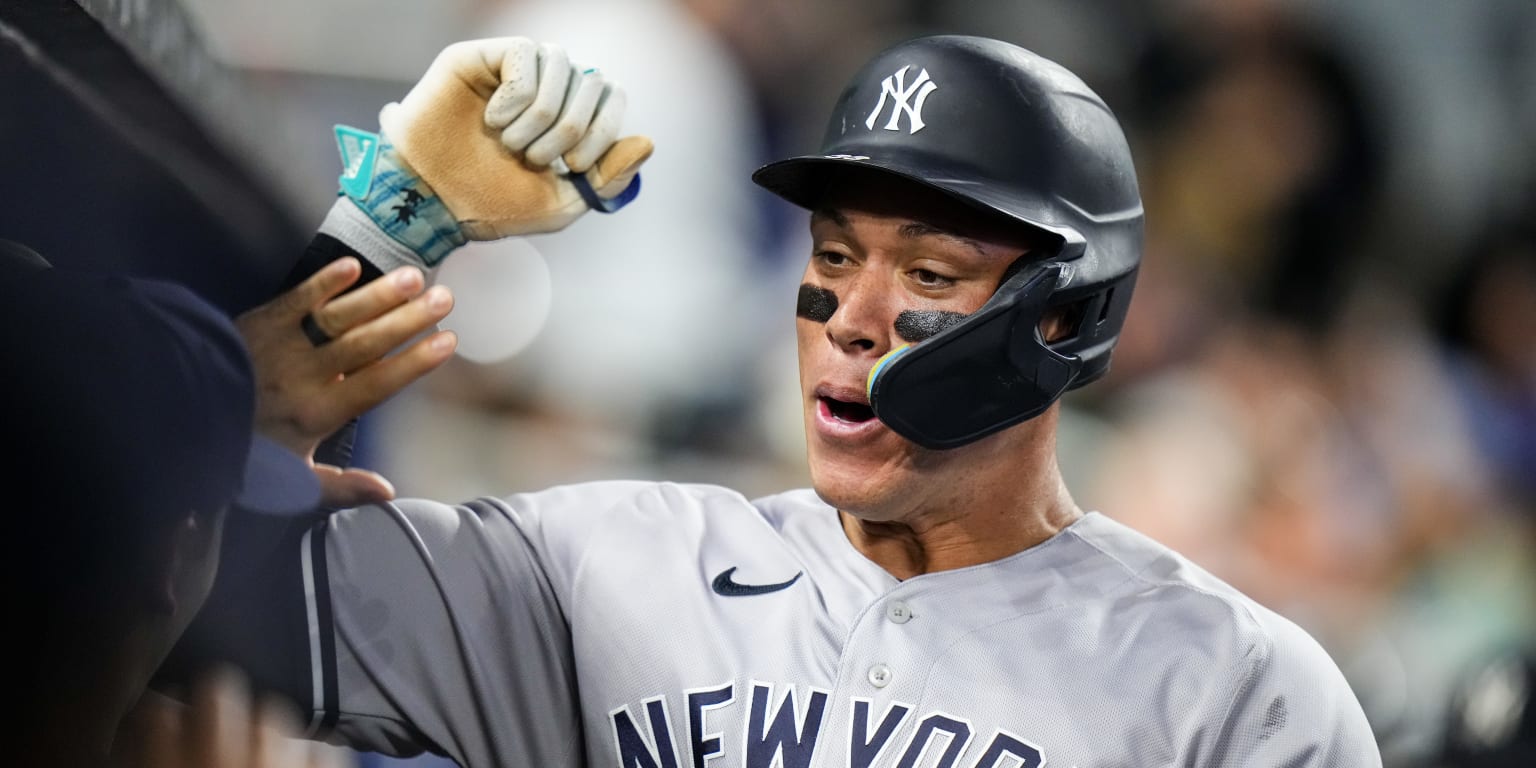 Aaron Judge New York Yankees MLB All-Time Rookie Home Run