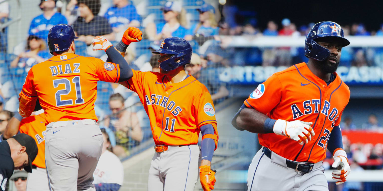 Back-to-back-to-back! Homer-happy Astros power up to spoil Bieber's return