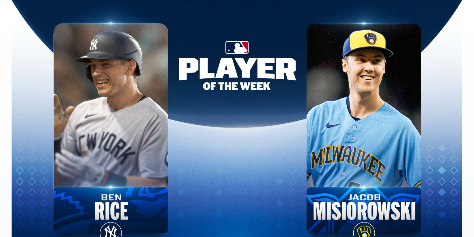 Rice, Miz earn Player of the Week honors