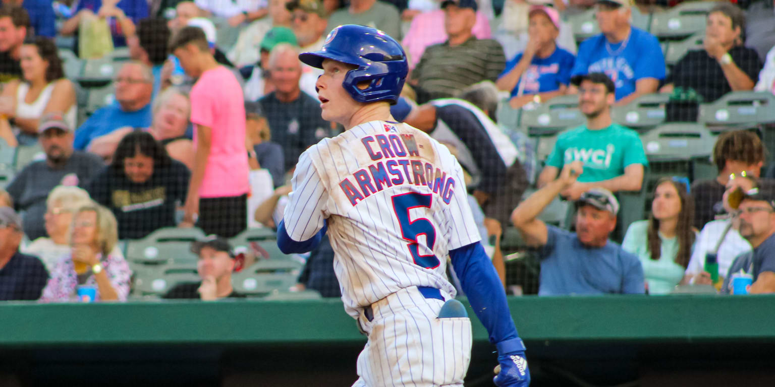 Cubs top prospect CrowArmstrong promoted to TripleA (source) BVM Sports