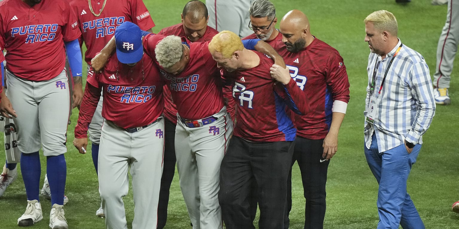 MLB News: Puerto Rico advances to the quarterfinals of the World Baseball  Classic as Edwin Diaz suffers injury during celebration