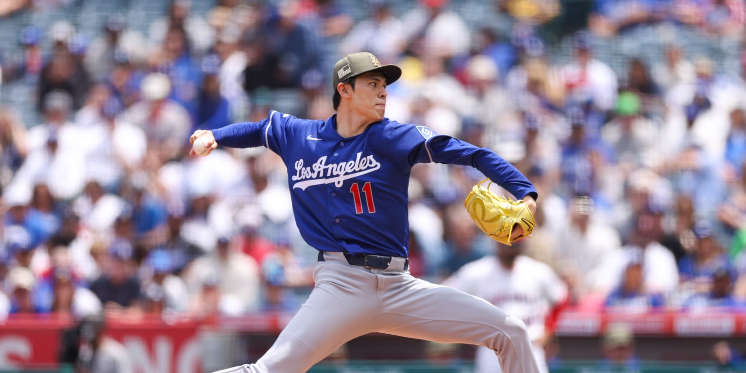 Sasaki shows out vs. Halos with career-first 7-inning, zero-walk start