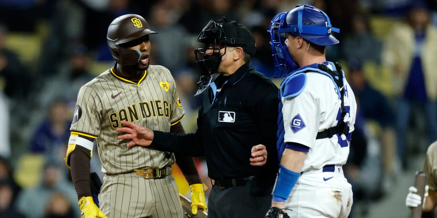 After Pitch To Jurickson Profar, Padres, Dodgers Benches Clear