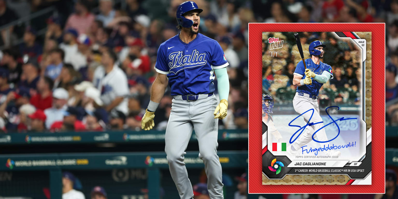 'Fuhgeddaboudit!' A Caglianone card perfect for the paisan in your life