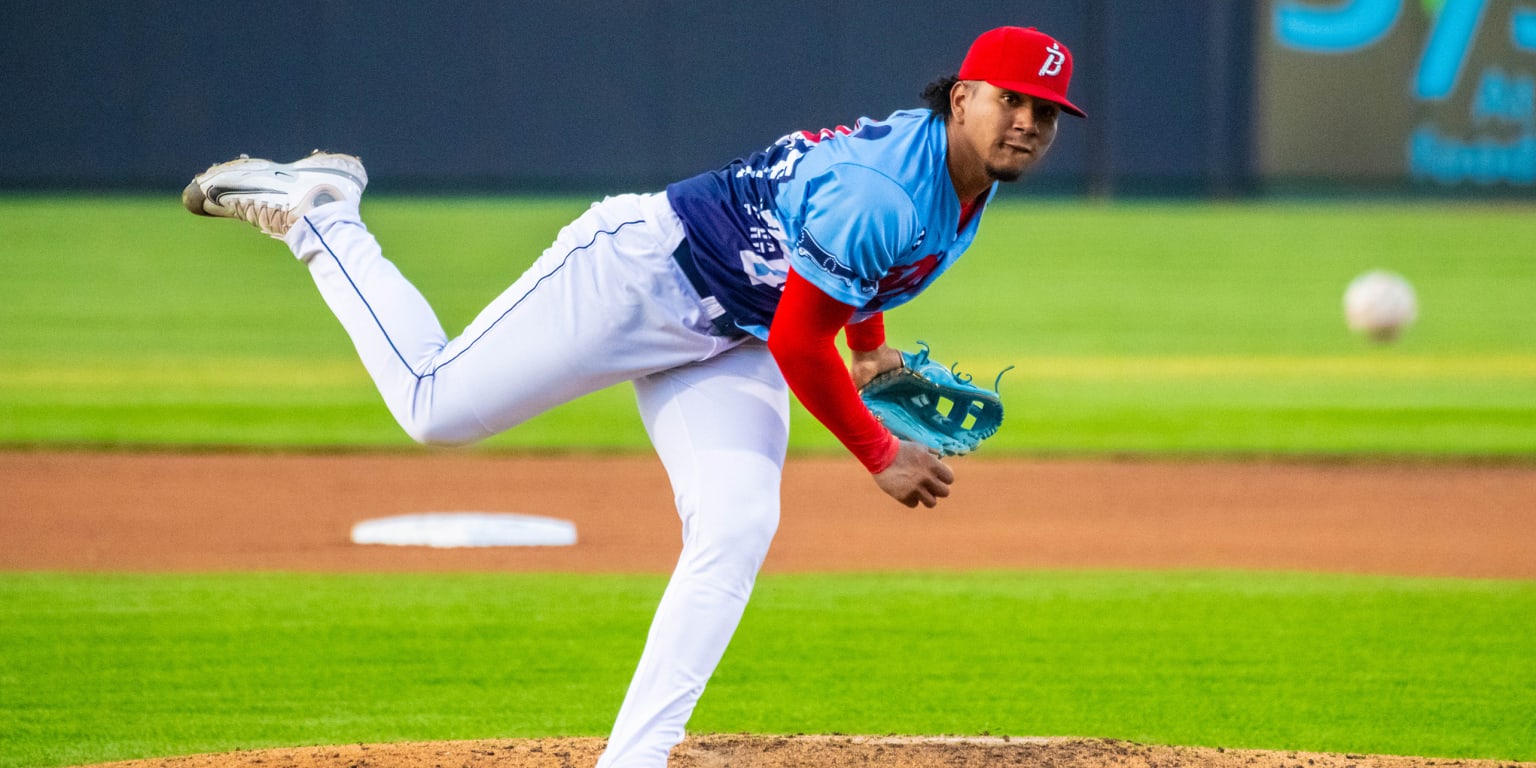 Joander Suarez snares spotlight from two star-studded lineups with SIX  HITLESS FRAMES in his Double-A debut!