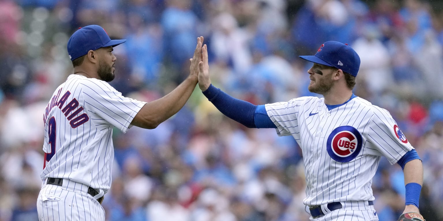 Cubs score five runs in first inning in win vs. Braves