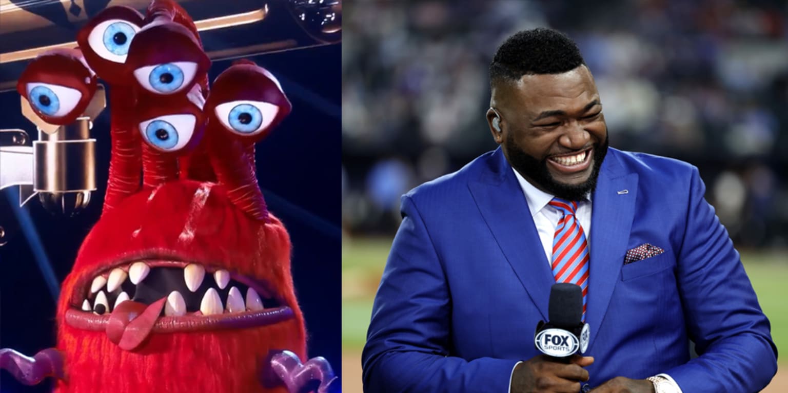 That red (not green) monster on 'The Masked Singer' was ... Big Papi?