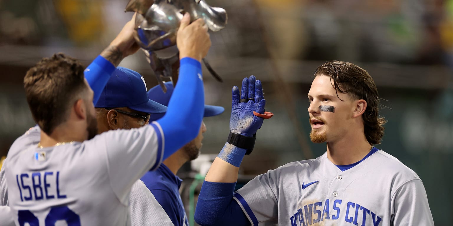 ICYMI - With his home run on September 29th, Bobby Witt Jr. became the  first Royal ever to record a 30-homer, 30-stolen base season. The…