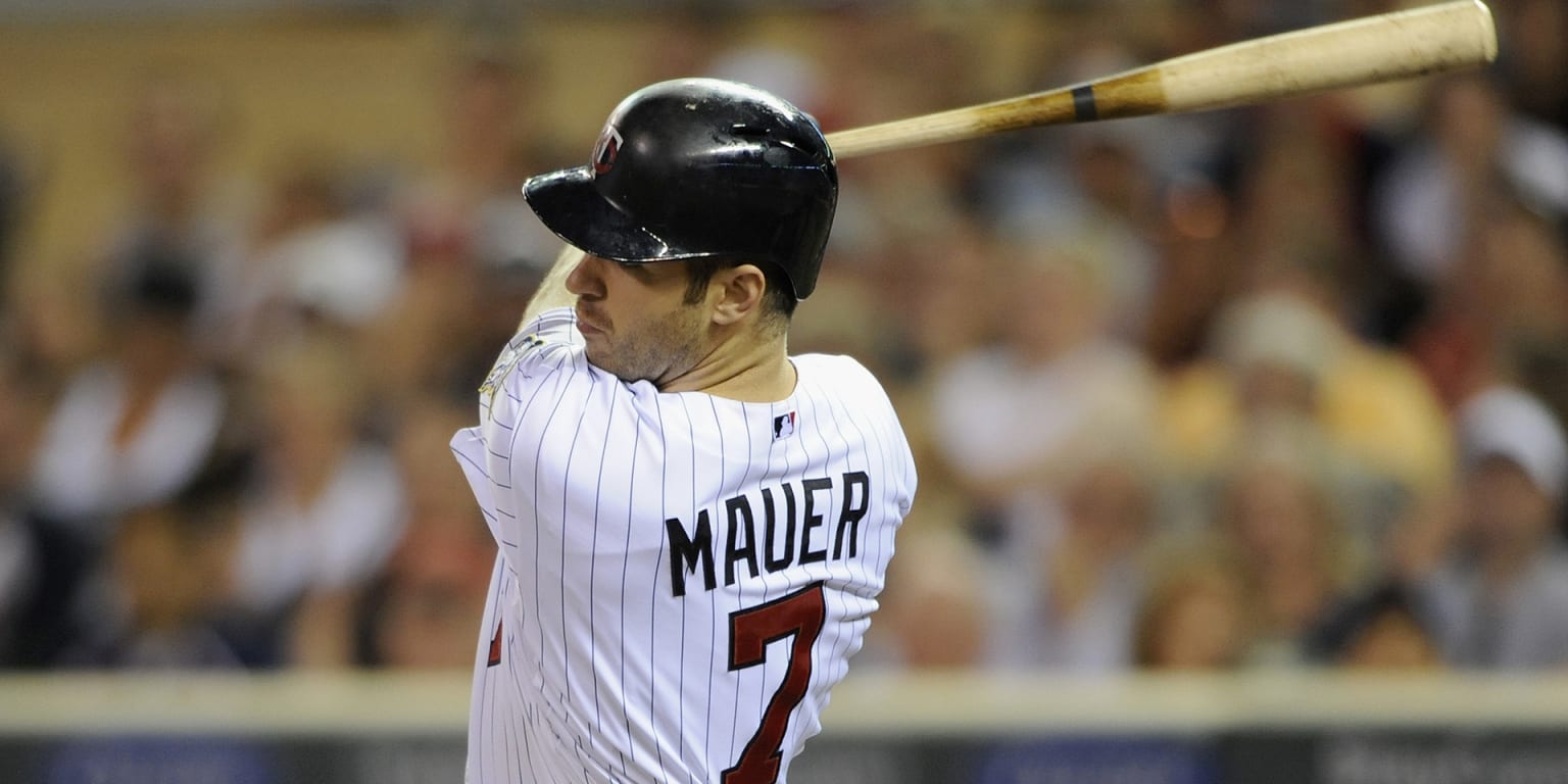 Joe Mauer broke up three no-hitters in ninth inning