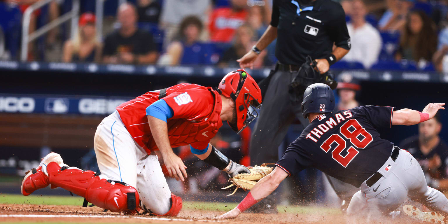 Soler drills 35th home run, Marlins bullpen shines as Miami avoids home  sweep against Nationals