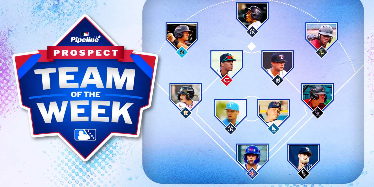 Pair of slugging Top 100 prospects headline latest Team of the Week
