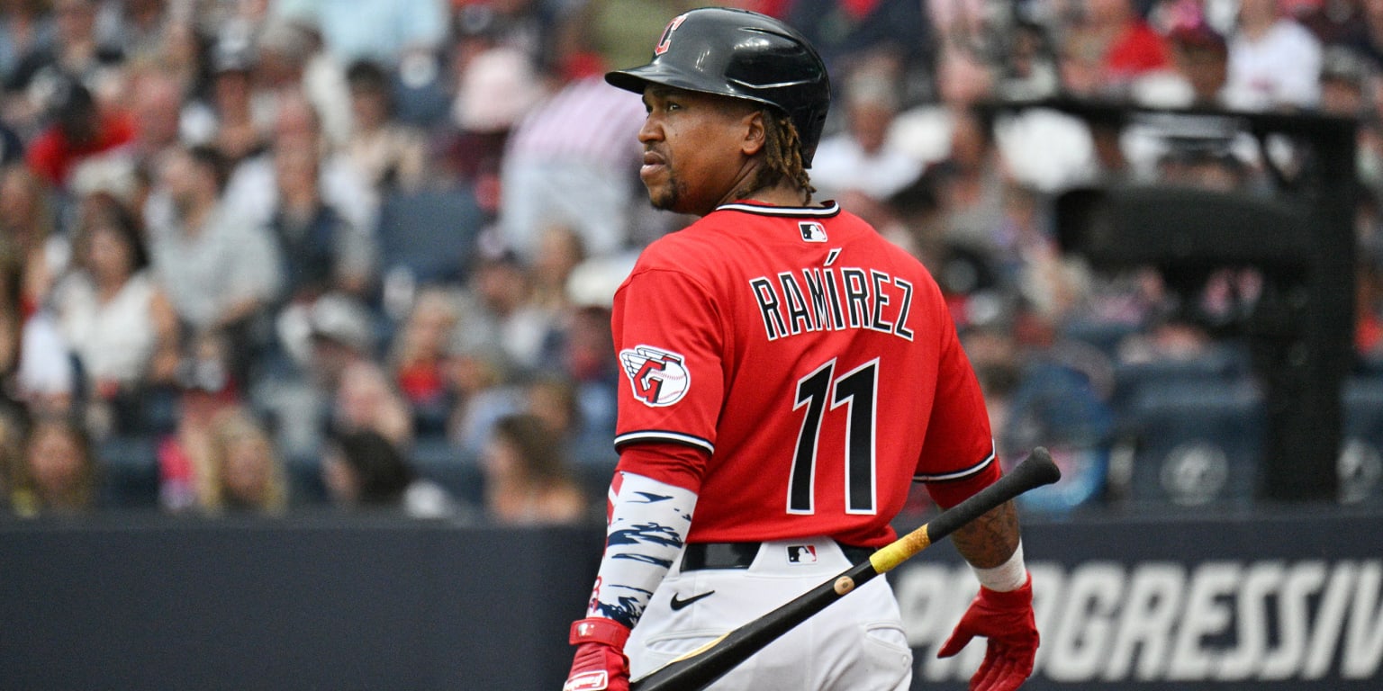 Ramírez (left hamate) has stitches removed, could swing bat soon