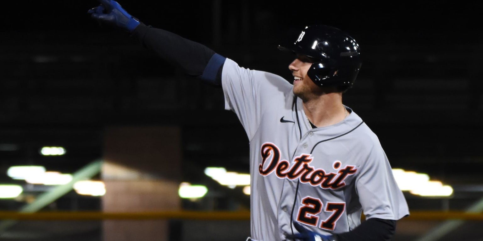 Watch Spencer Torkelson smack home run number one as a Tiger