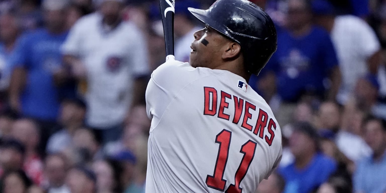 Devers, Turner lead Boston's HR derby; Red Sox top Cubs 8-3 for