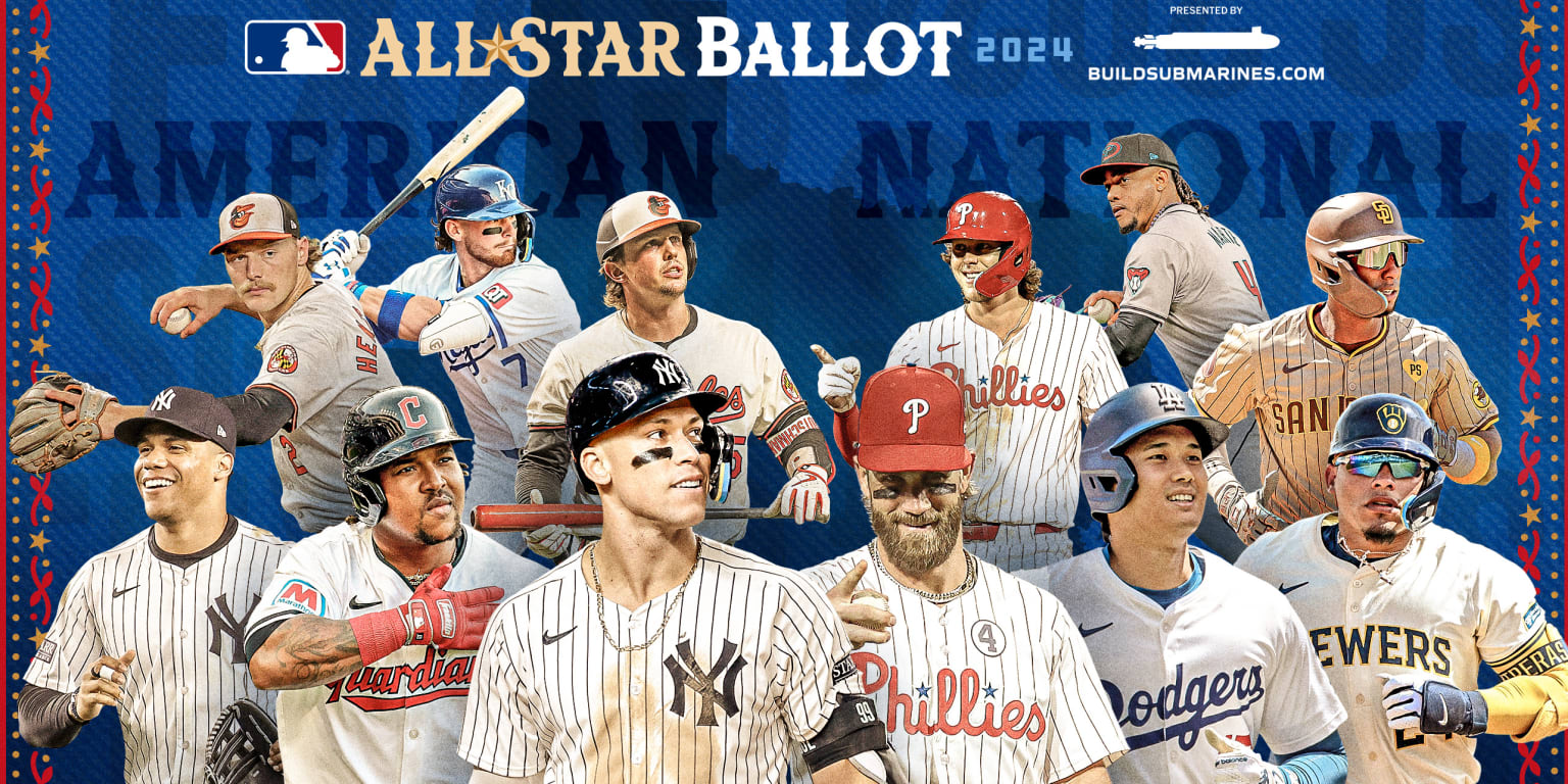 Ballot finalists for 2024 MLB AllStar Game