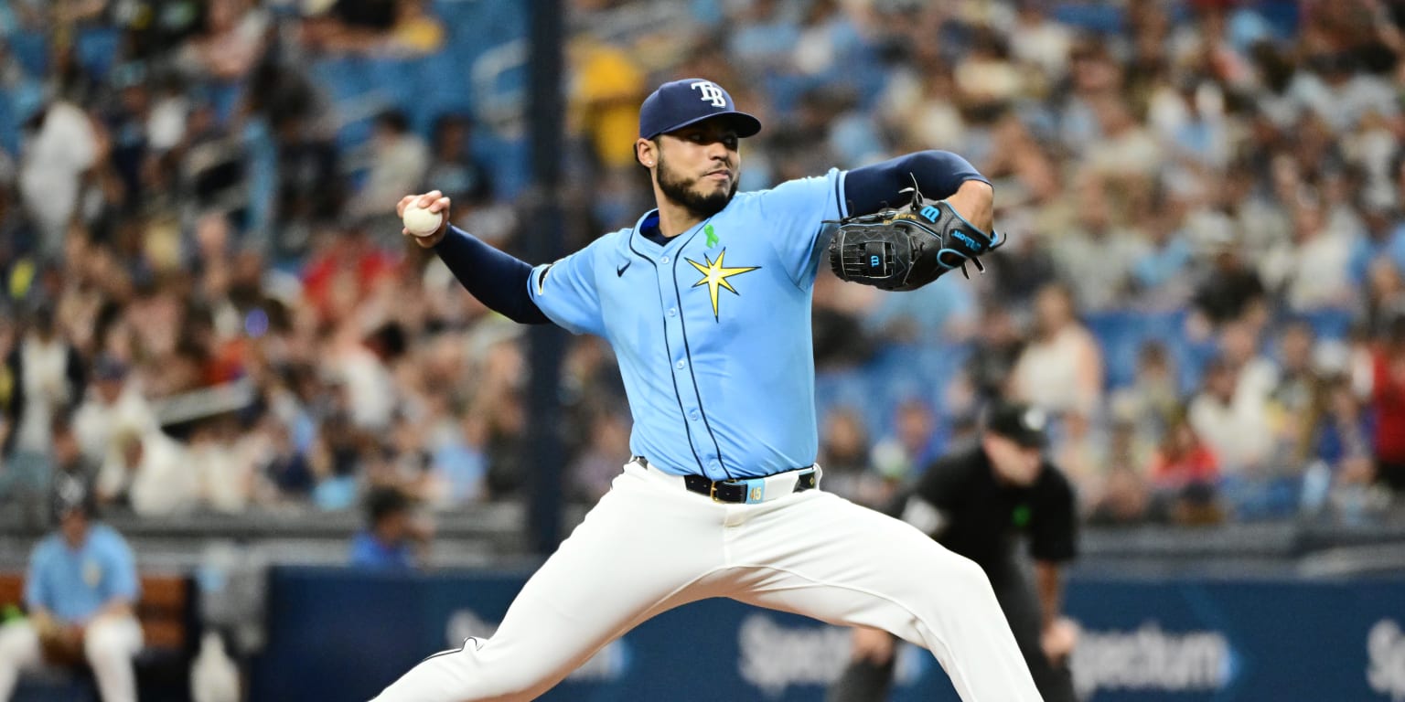 Taj Bradley, Zach Eflin, leading Rays' pitching rotation