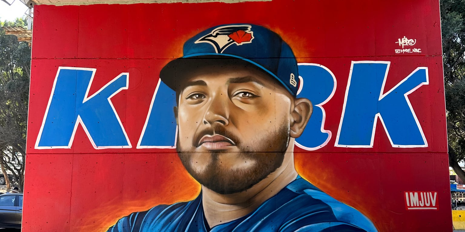 Kirk's incredible postseason honored with hometown mural