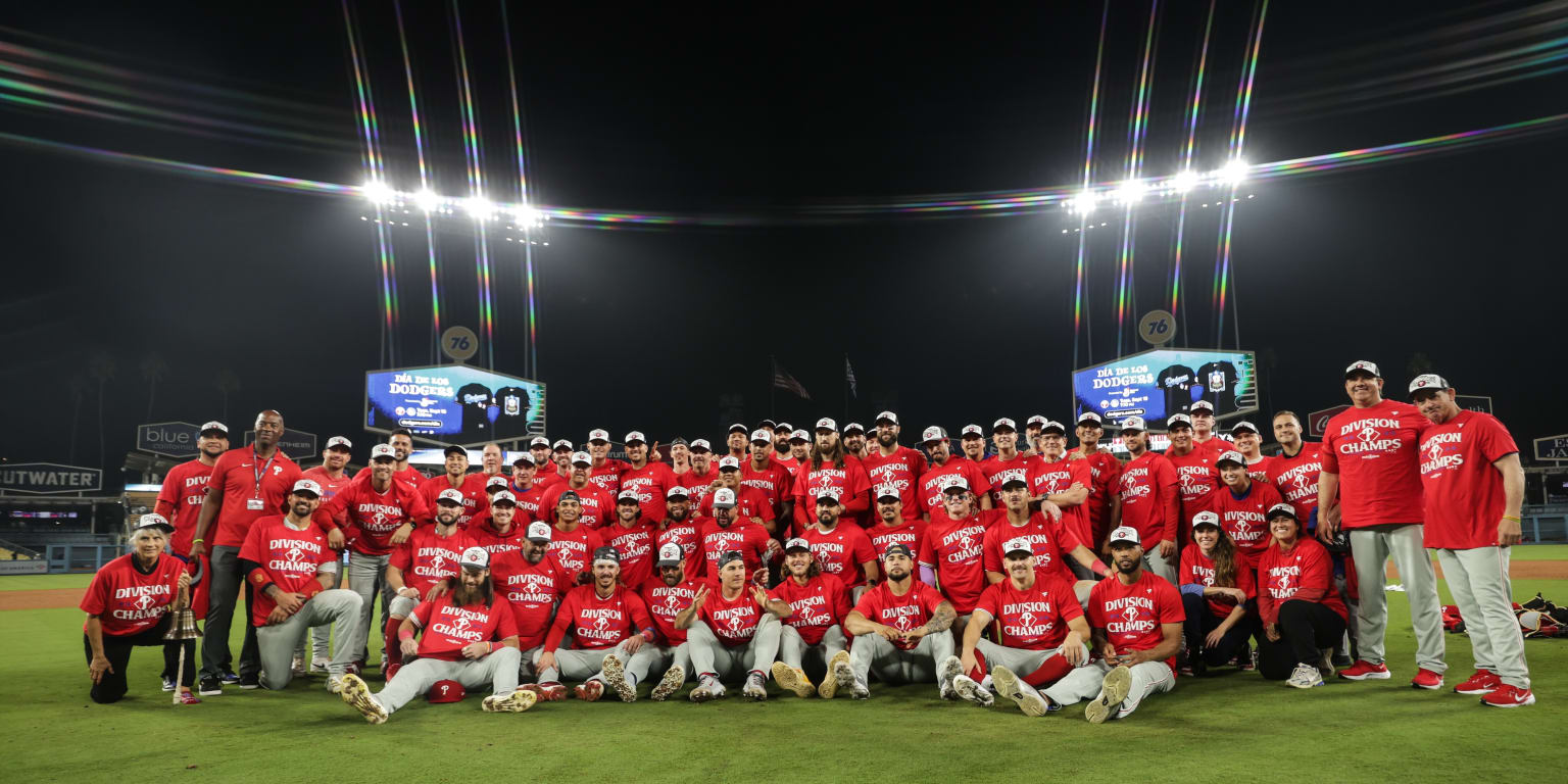 'What a gift': Phillies clinch second consecutive NL East title