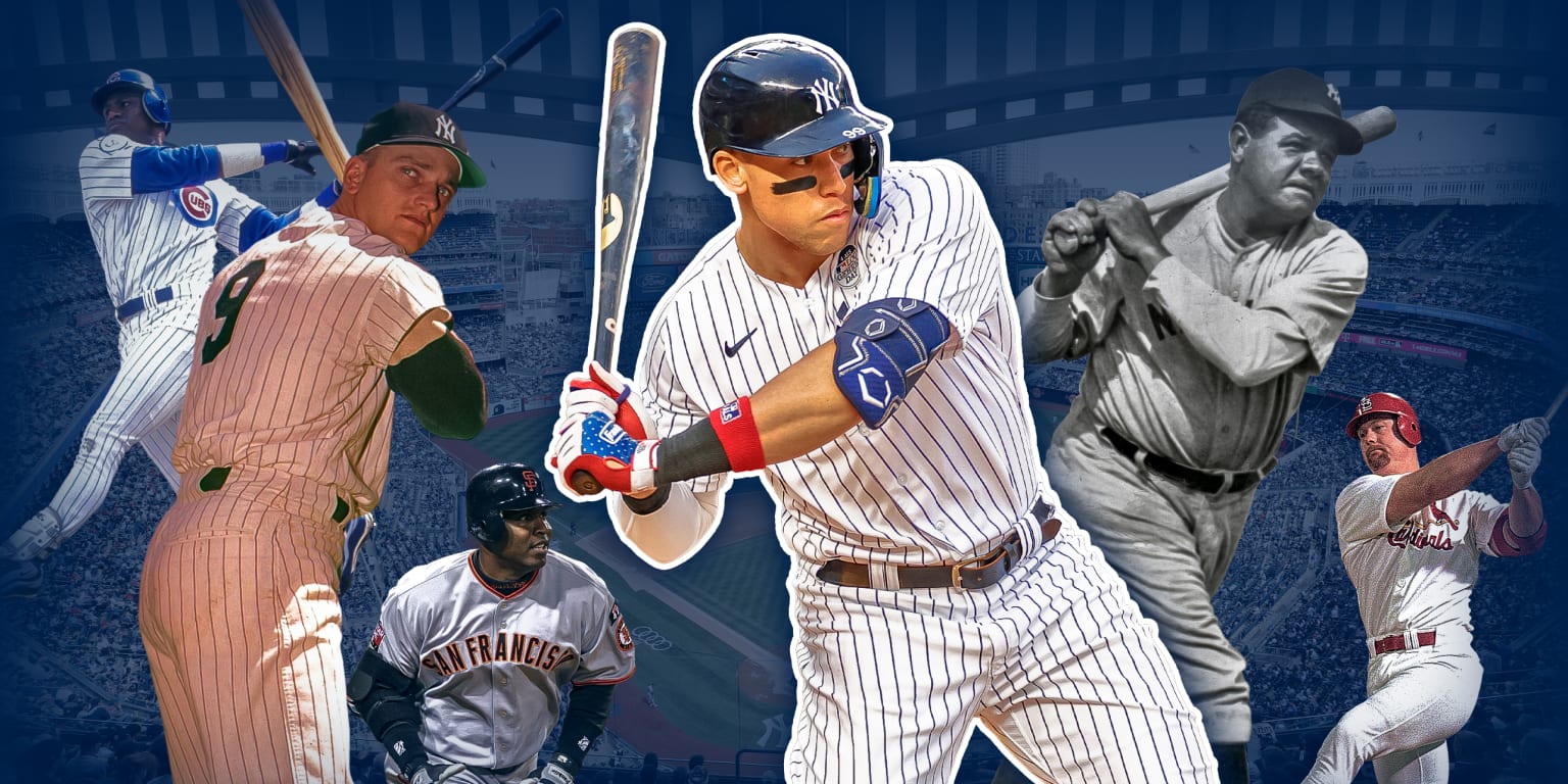 Aaron Judge home run pace tracker: How Yankees slugger's MLB HR record  chase compares to Roger Maris, Barry Bonds, others