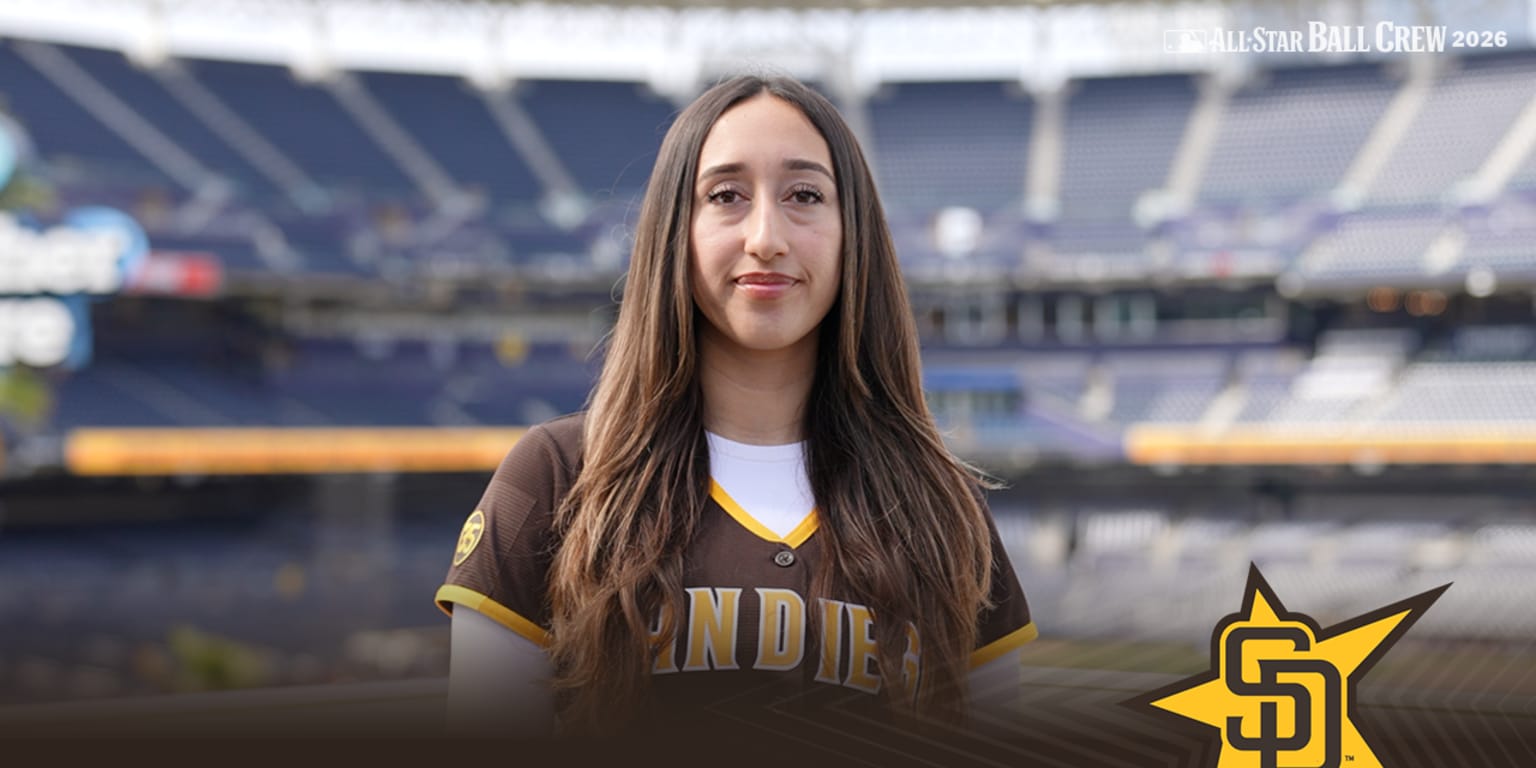 Padres ballgirl and lifelong fan gets chance to rep SD at All-Star Game