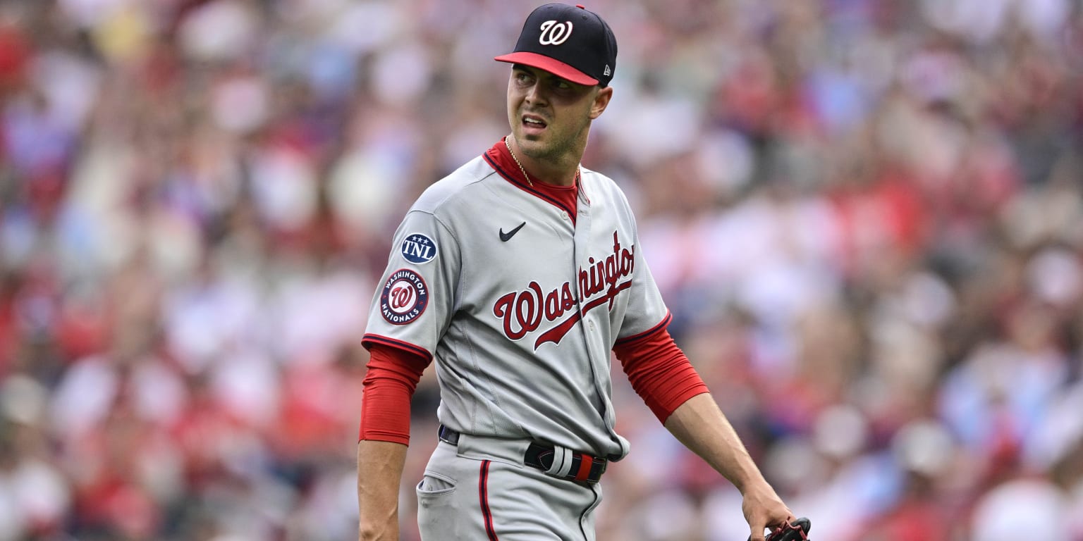 Washington Nationals' MacKenzie Gore keeps building in third start