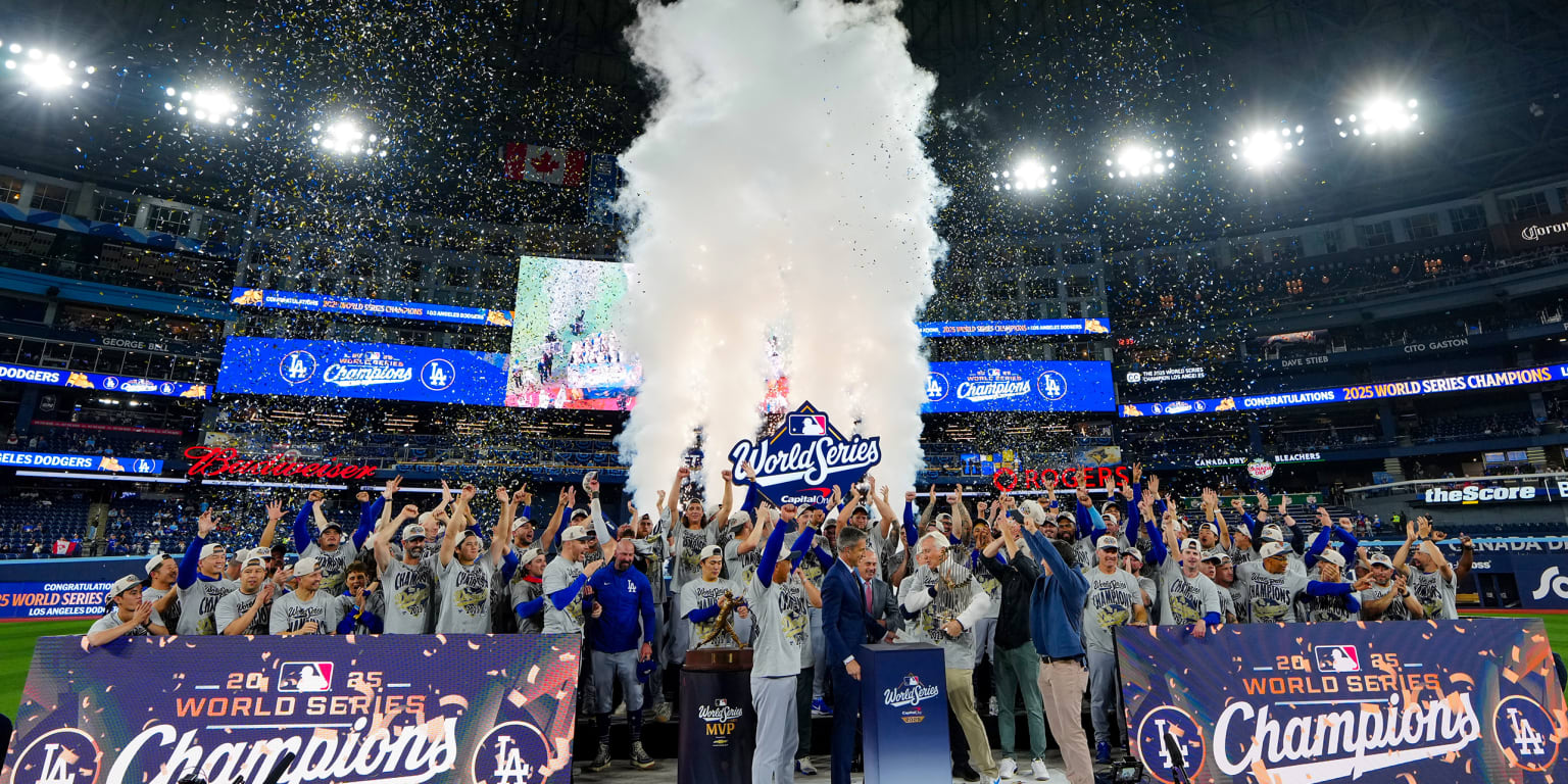 Let's party! Dodgers to celebrate title with parade Monday Let's party! Dodgers to celebrate title with parade Monday