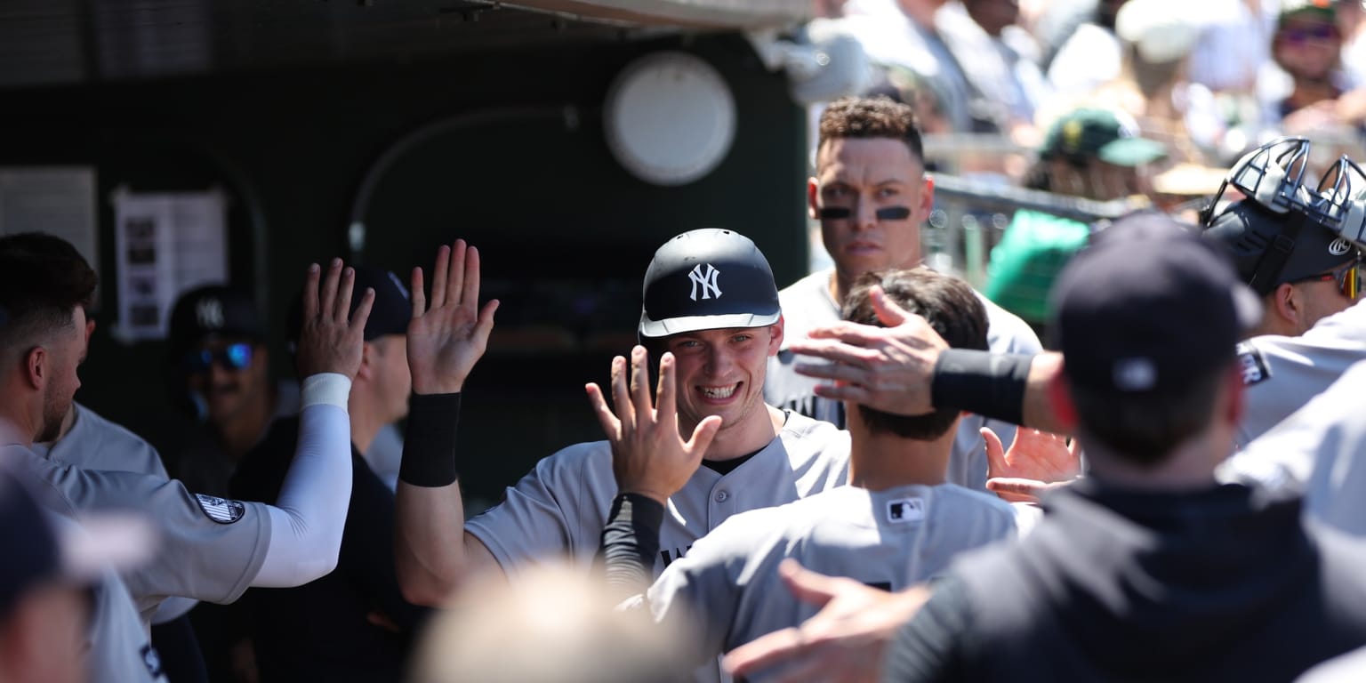 Yanks 'wake up' with 13-run 3rd, tied for their biggest inning in 106 years