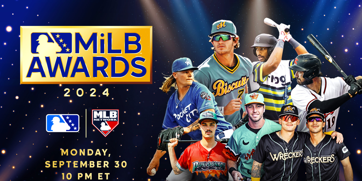 Watch the 2024 MiLB Awards Show