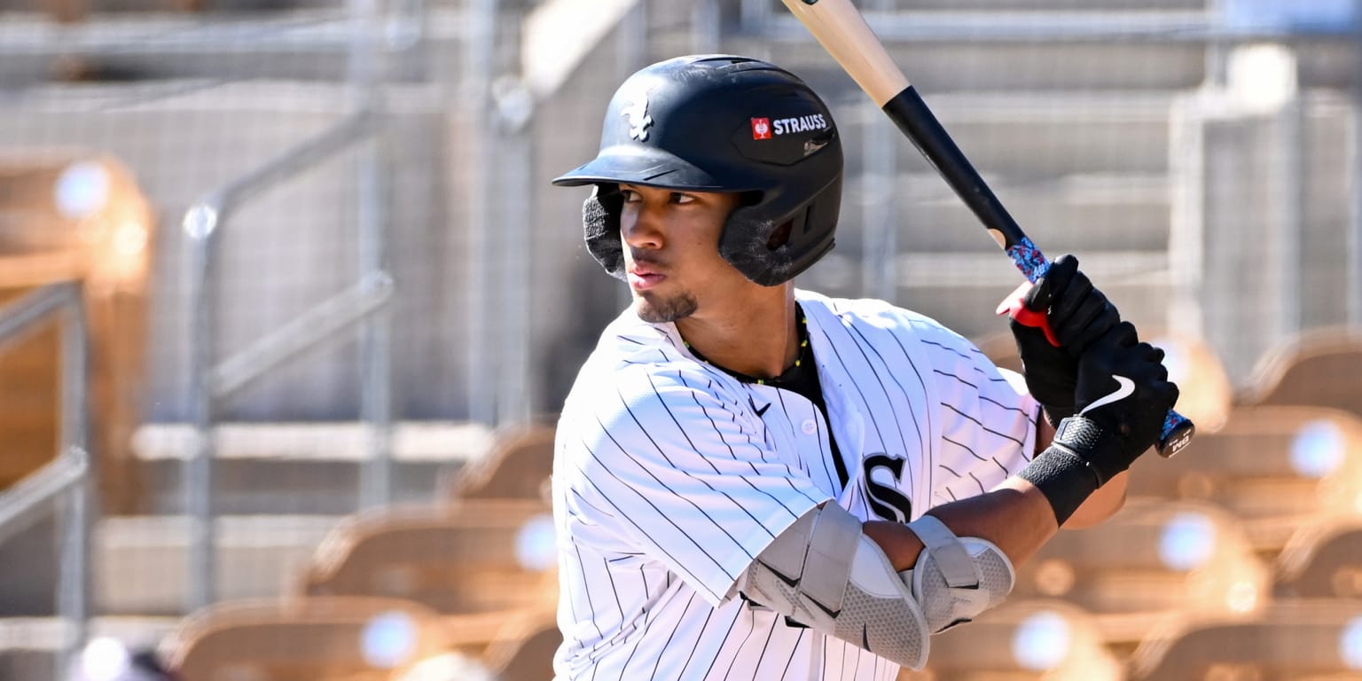 Montgomery (HR, triple) keeping all eyes on him in White Sox camp