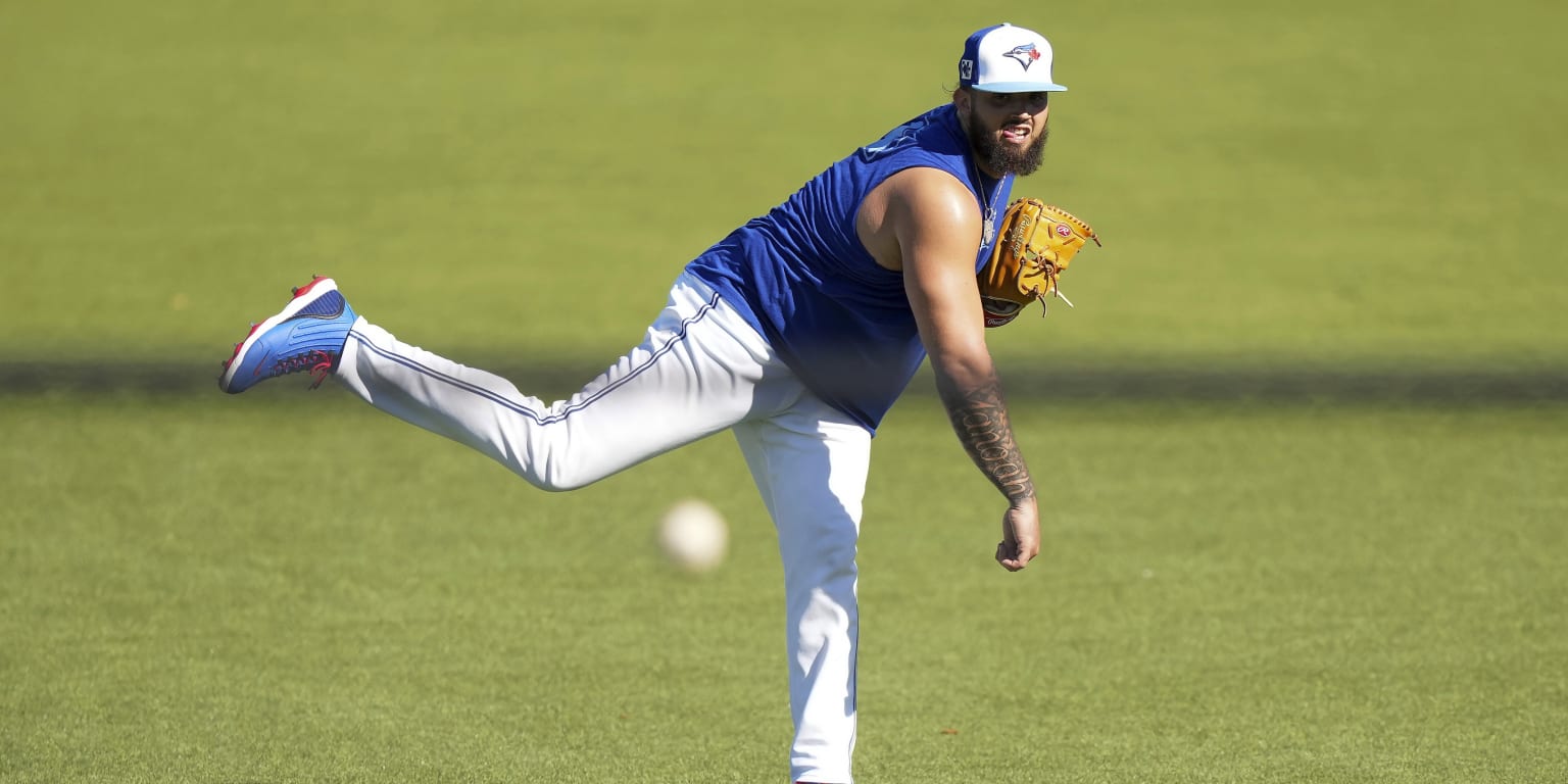 Alek Manoah throws first mound session since Tommy John