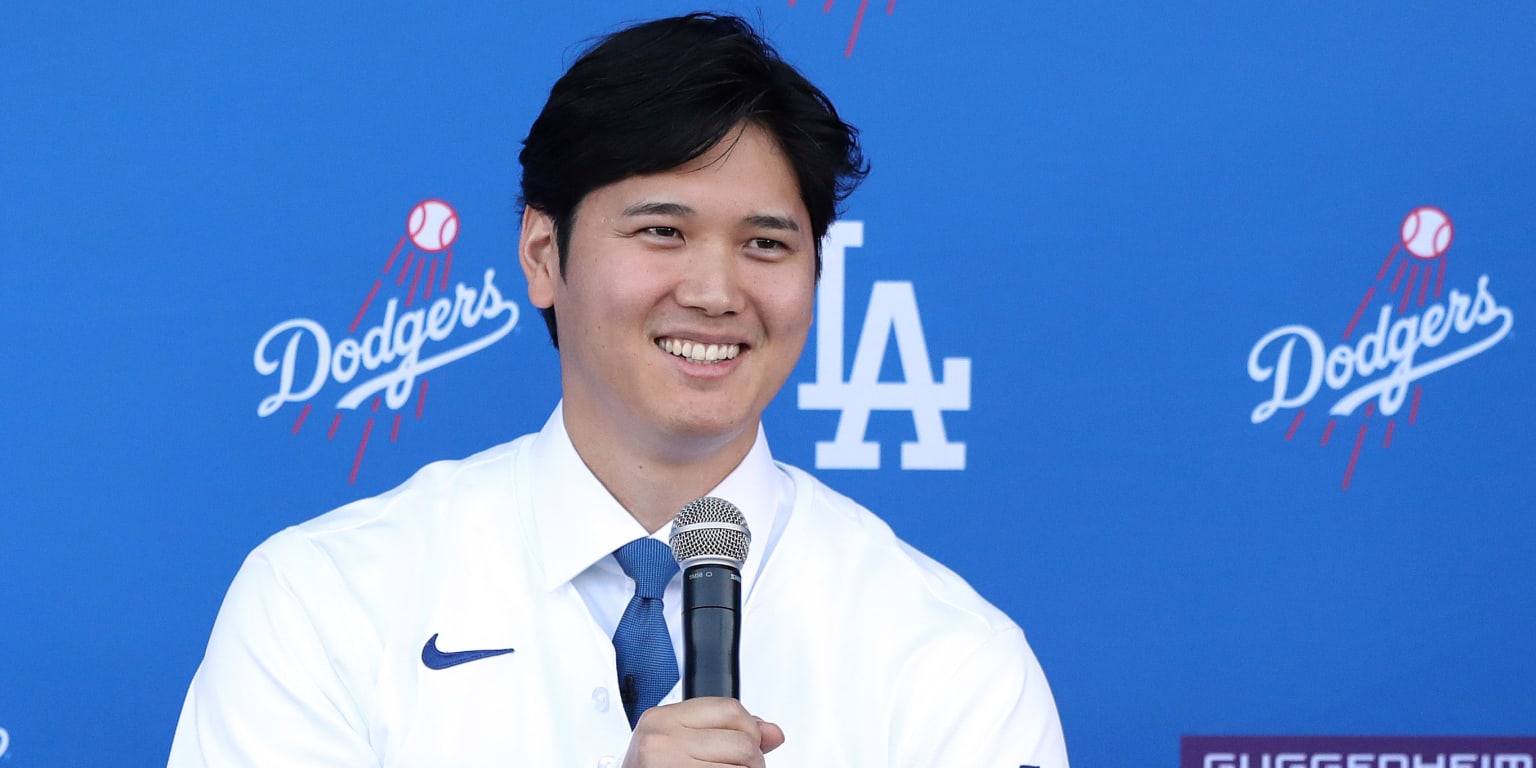 Facts from Shohei Ohtani's Dodgers press conference