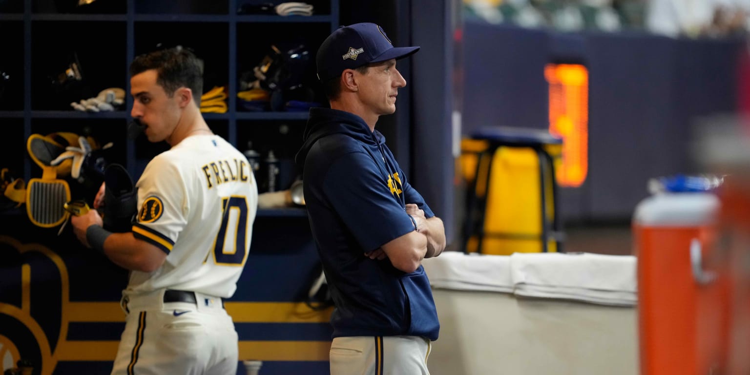 Craig Counsell discusses contract status