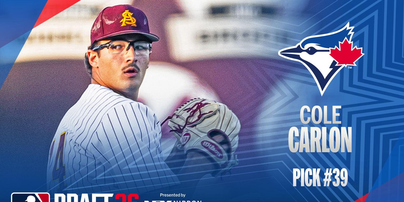 'He's got two October pitches': Blue Jays draft ASU lefty Carlon with 1st pick