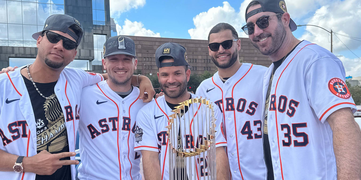 Astros celebraron su título con un gran desfile en Houston
