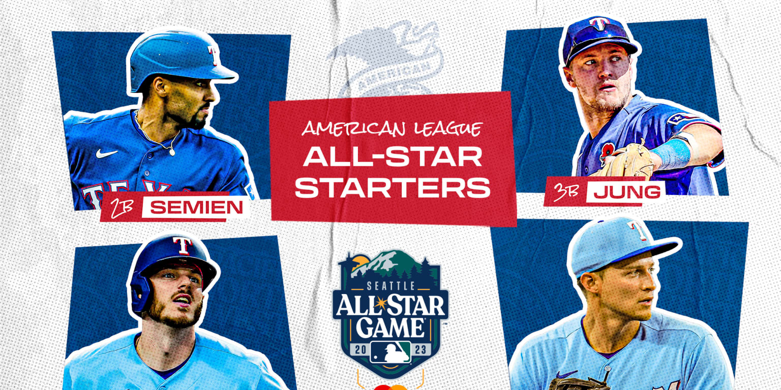 Four Rangers will start at the 2023 MLB All-Star Game