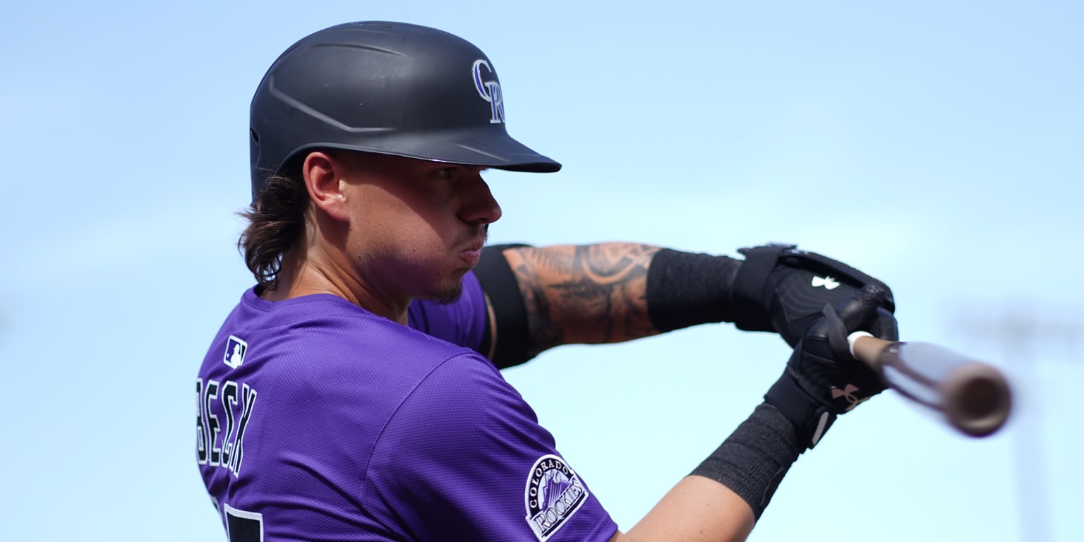 Jordan Beck hits home run in Rockies' Spring Training win