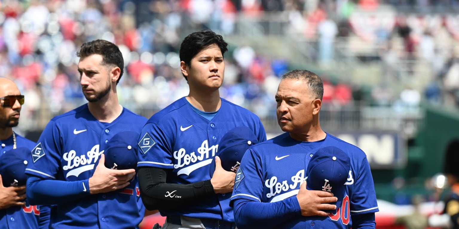 Feeling blue? Dodgers unveil new road jersey in franchise first