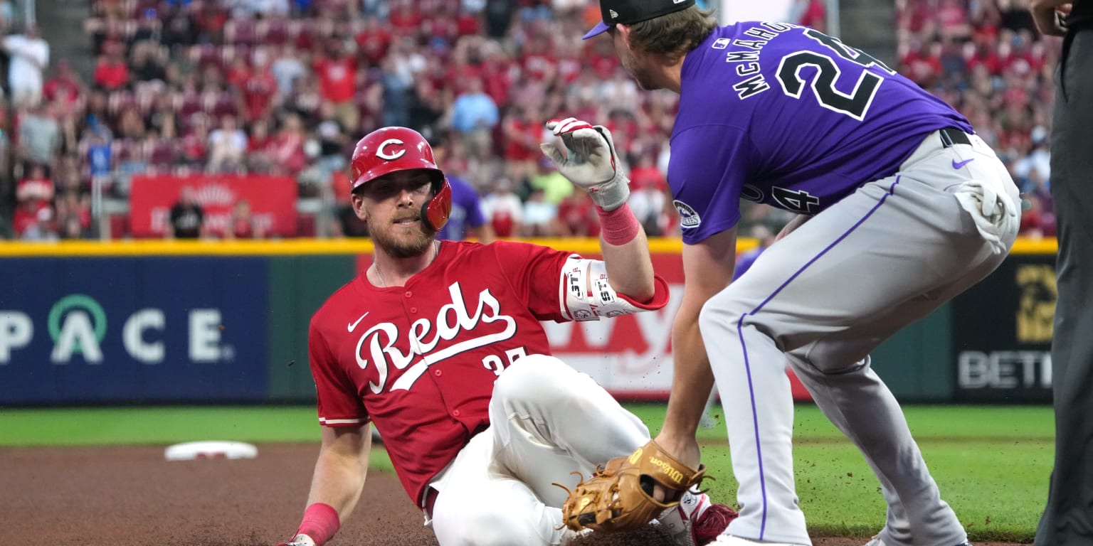 Reds fall to Rockies despite ninth-inning rally