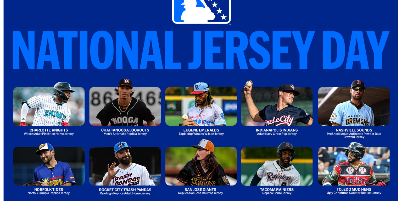 MiLB and MLB Celebrate National Jersey Day with Unique Designs - BVM Sports