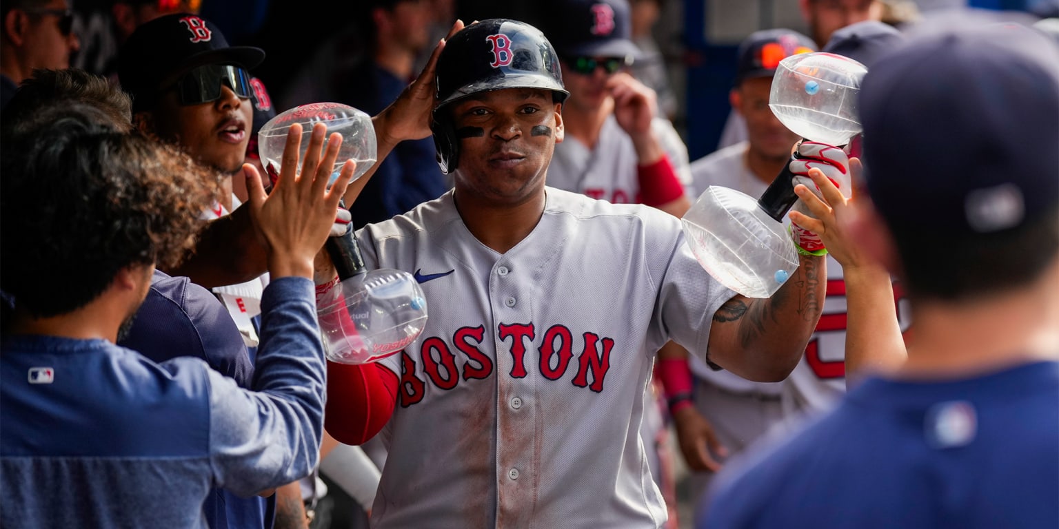 Red Sox challenging Rafael Devers by hitting him third