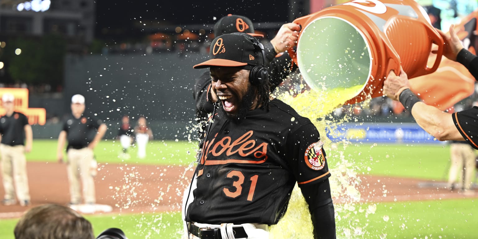 Mr. Splash and the Bird Bath, And thus, the legend of Mr. Splash begins., By Baltimore Orioles