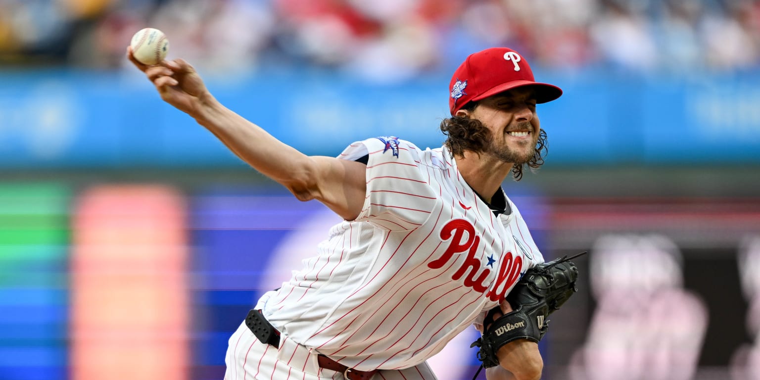 Nola racks up 8 K's for #StrikeOutALS campaign on Lou Gehrig Day